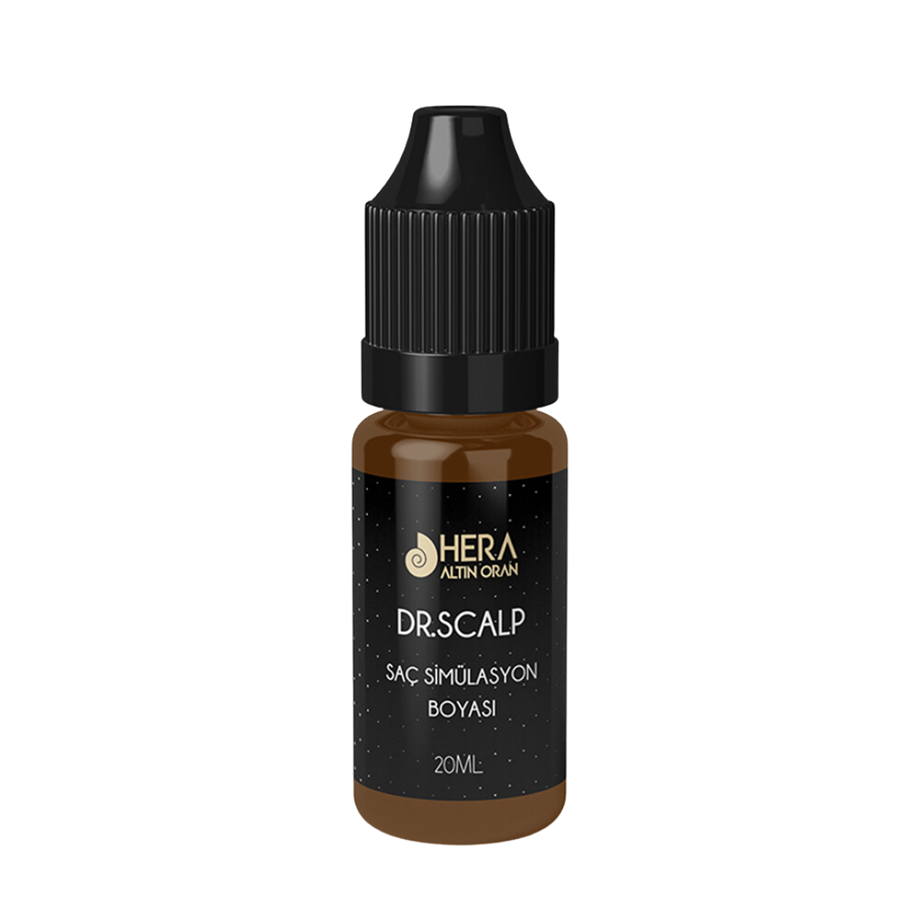 Dr.Scalp Saç Simülasyon Boyası (Açık Kahve) 20ML