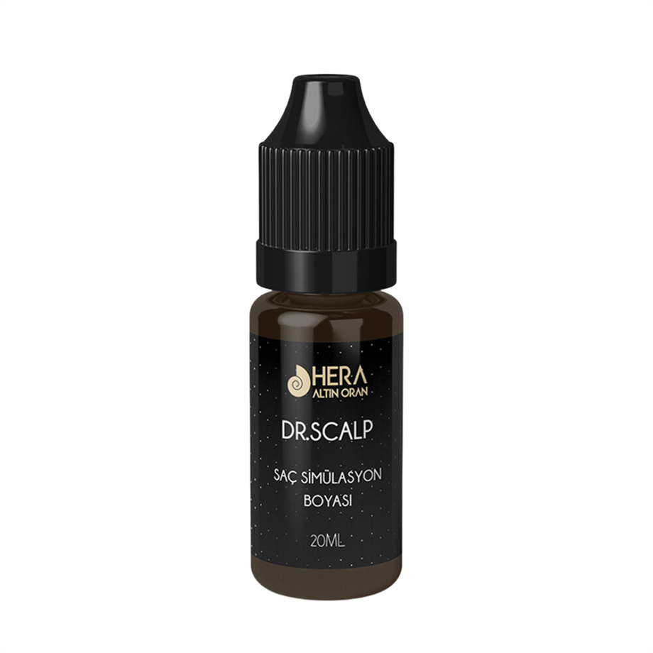 Dr.Scalp Saç Simülasyon Boyası (Koyu Kahve) 20ML