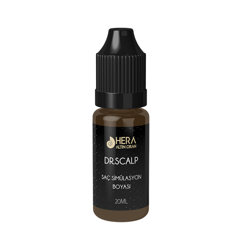 Dr.Scalp Saç Simülasyon Boyası (Orta Kahve) 20ML