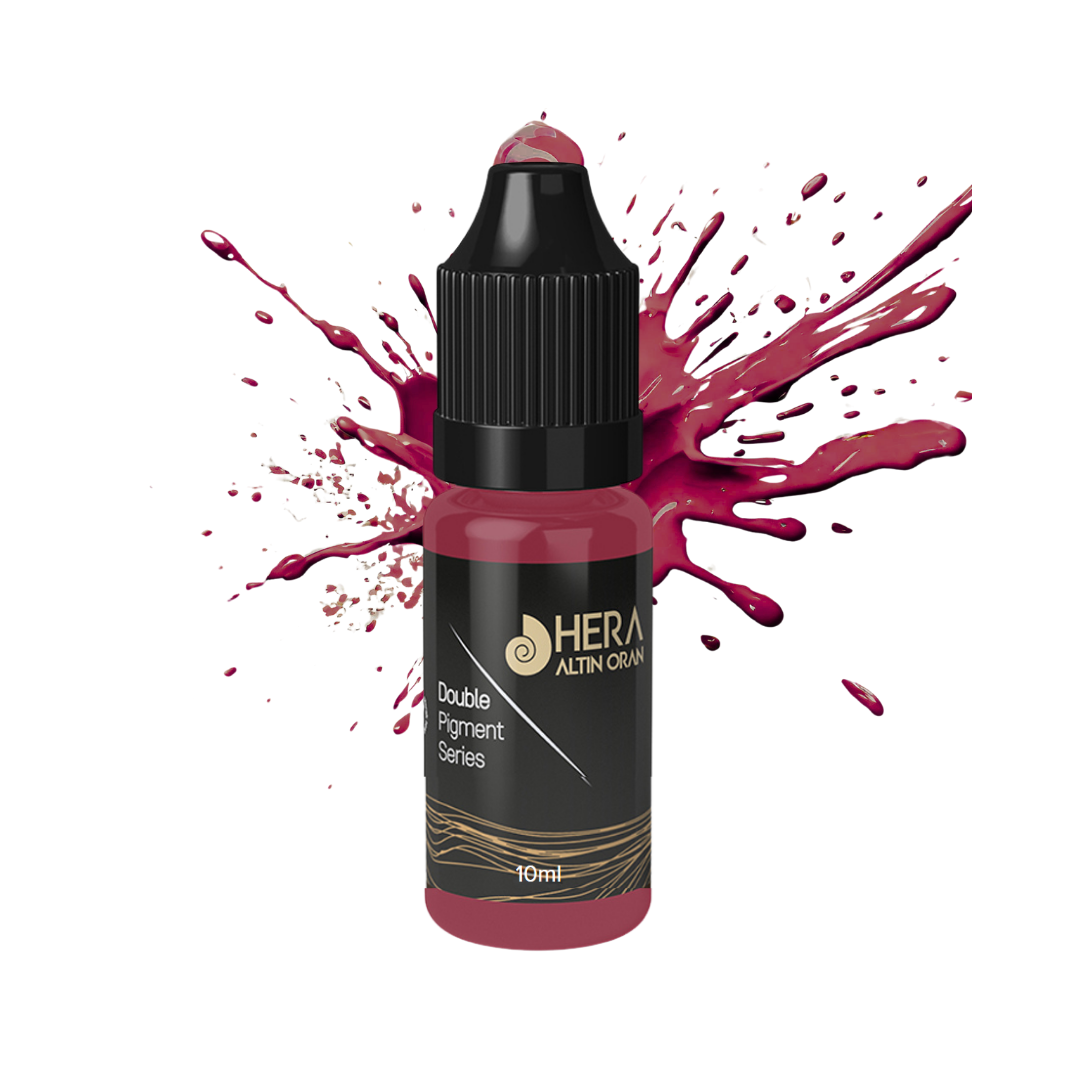 Hera Altın Oran Kalıcı Makyaj Dudak Renklendirme Boyası (Rose Double 20ML)