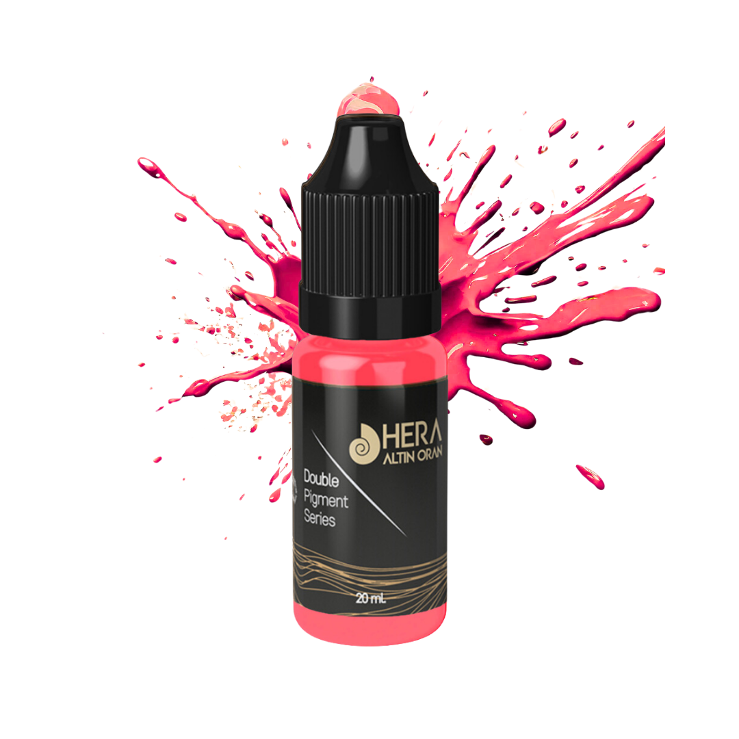 Hera Altın Oran Kalıcı Makyaj Dudak Renklendirme Boyası (Coral Double 20ML)
