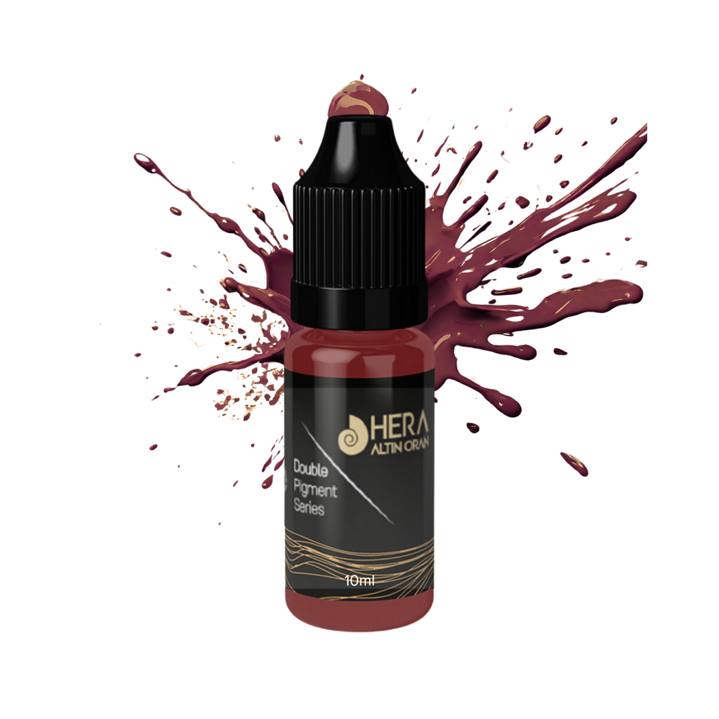 Hera Altın Oran Kalıcı Makyaj Dudak Renklendirme Boyası (Sumatra Double 10ML)