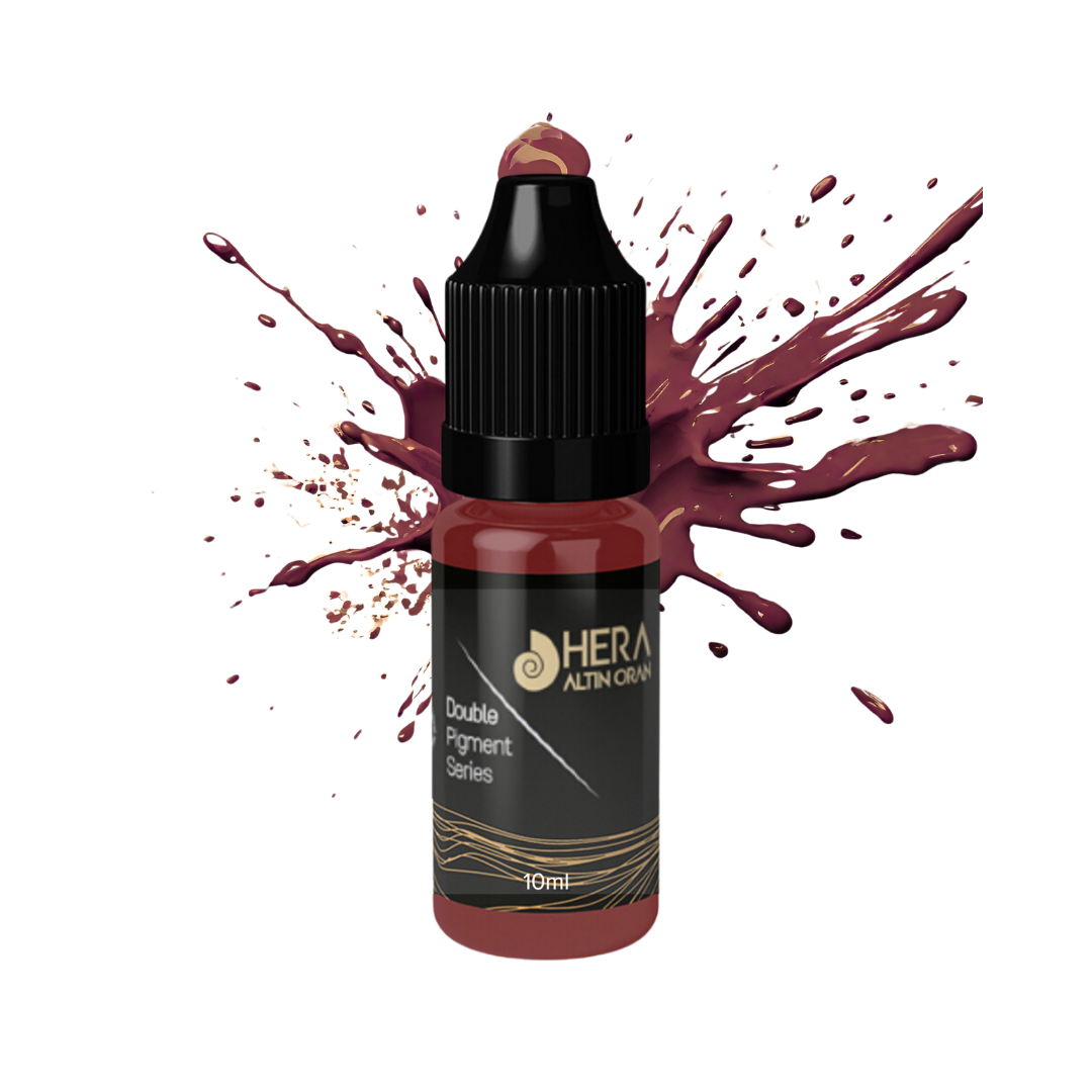 Hera Altın Oran Kalıcı Makyaj Dudak Renklendirme Boyası (Sumatra Double 10ML)