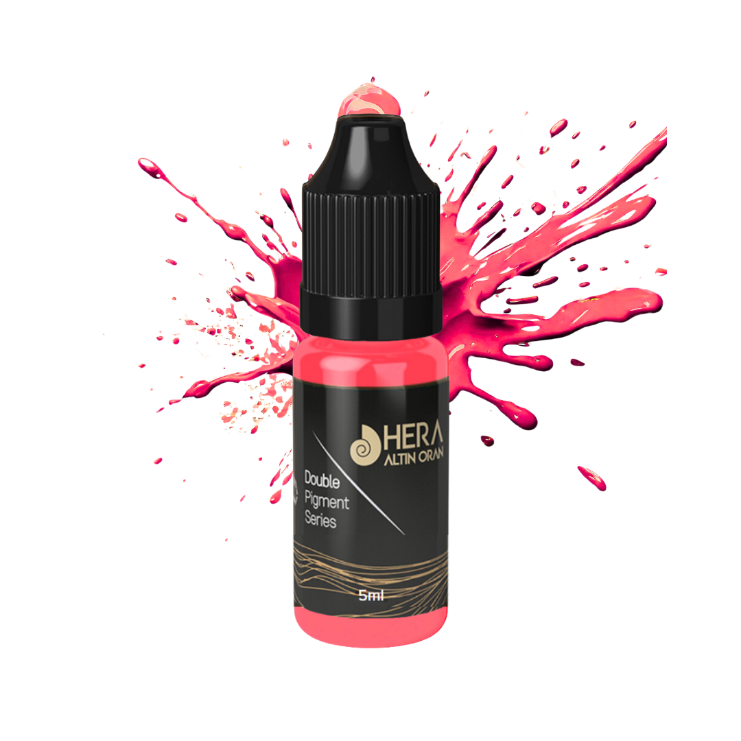 Hera Altın Oran Kalıcı Makyaj Dudak Renklendirme Boyası (Coral Double 5ML)