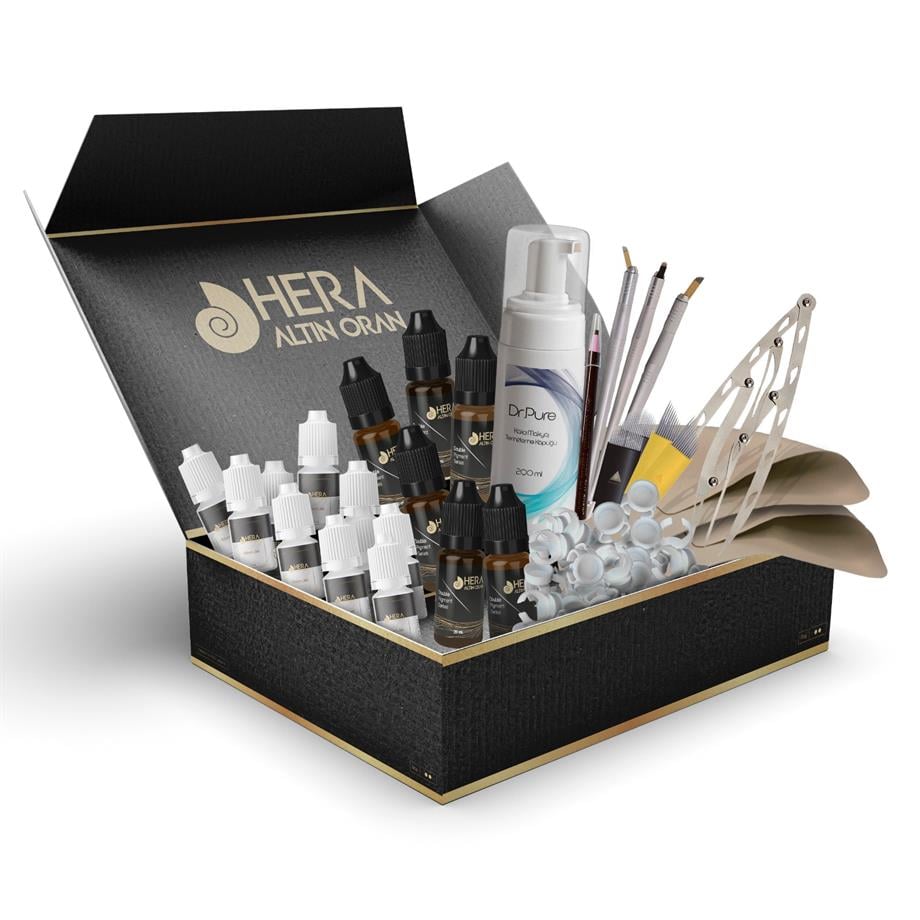 Hera Microblading Altın Set (100 kişi Uygulamalık)
